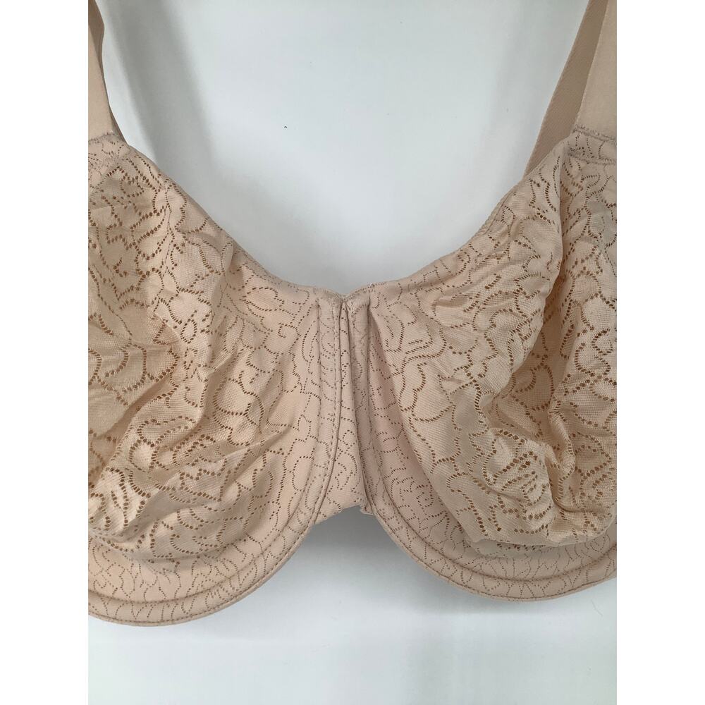 Wacoal Women's 36H Beige Inside Job Full Coverage Underwire Bra Lingerie O7-26 - Picture 3 of 8